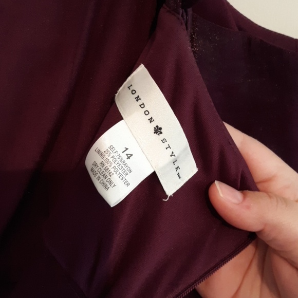 PLUS Formal Midi Dress - Picture 4 of 4